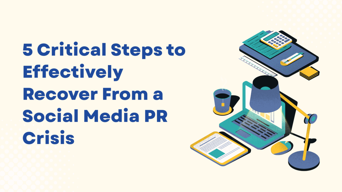 Social Media PR Crisis Recovery