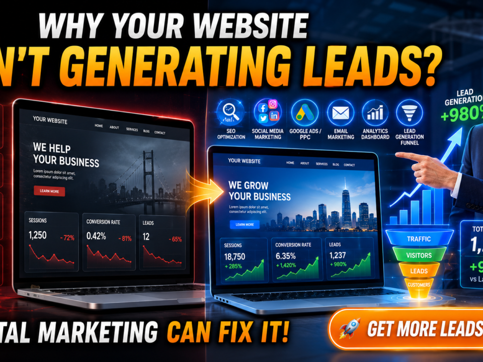 AI-Powered Digital Marketing strategy improving website lead generation and business growth in 2026