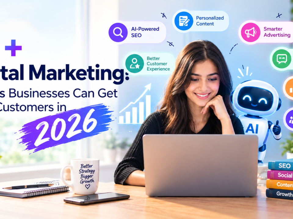 AI and digital marketing strategies helping businesses attract more customers in 2026